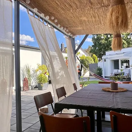 Appartement Gemuetliche Doppelhaushaelfte Mit Garten Und Sauna