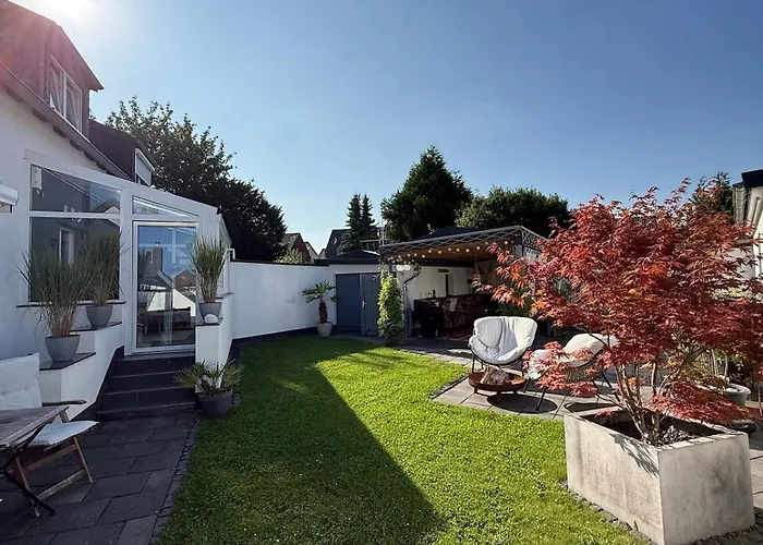 Gemuetliche Doppelhaushaelfte Mit Garten Und Sauna Appartement